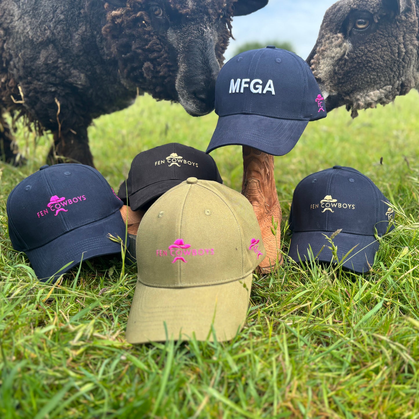 Fen Cowboys baseball cap range