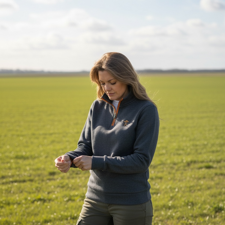 The Hereward Quarter Zip Unisex